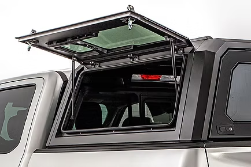 SmartCap gullwing door open