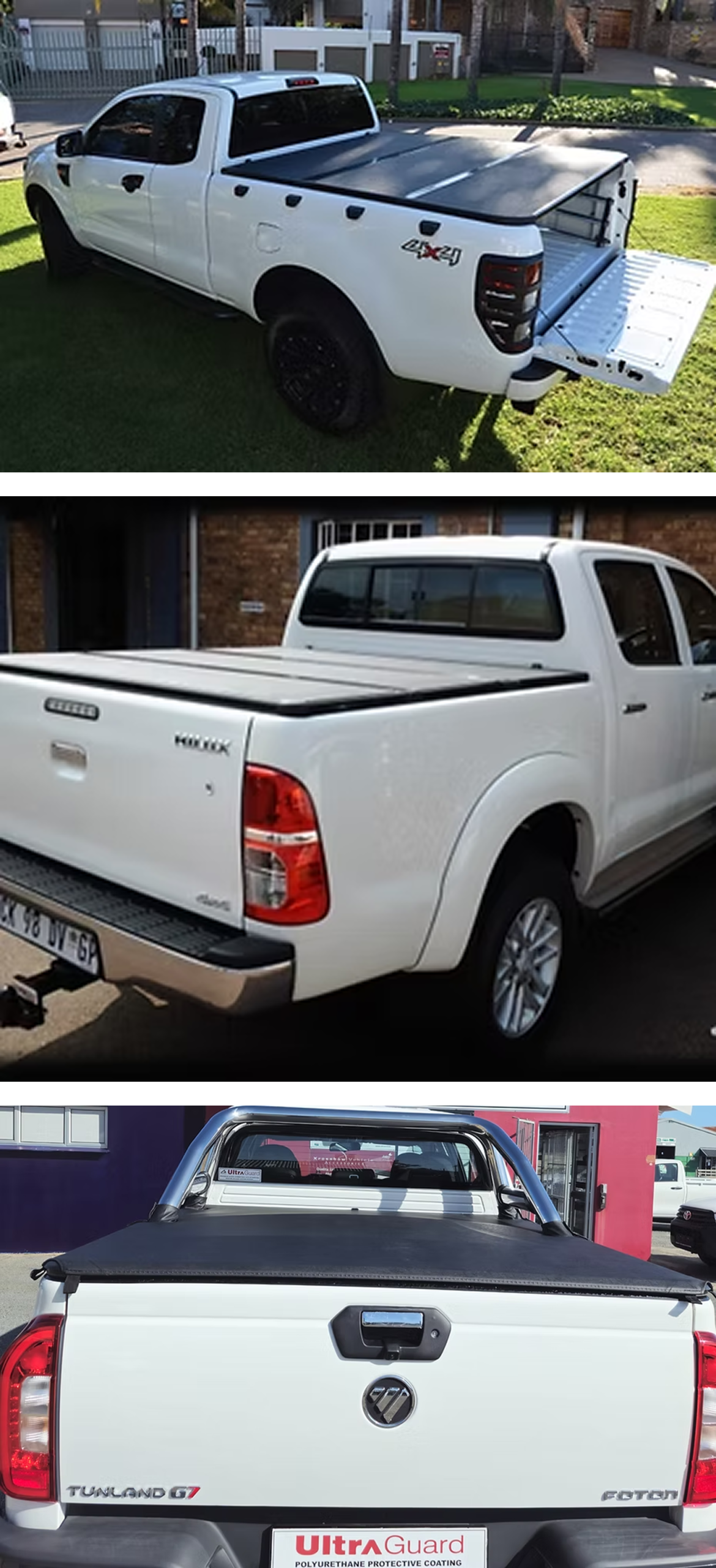 Hard tonneau cover