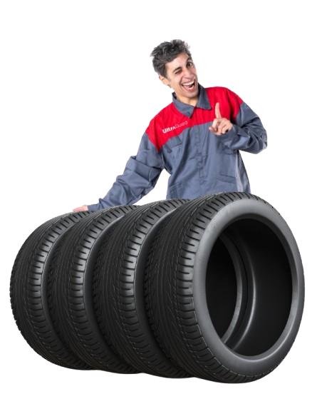 UltraGuard rubberising specialist with tyres