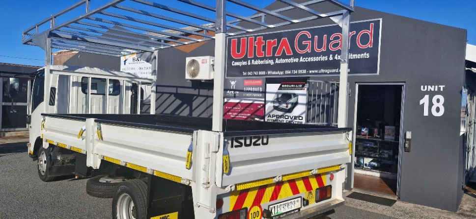 UltraGuard rubberising work