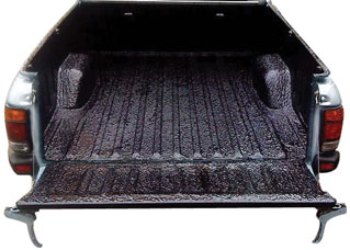 Rubberised bakkie loadbin
